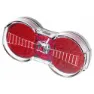 Busch + Müller Flat S Baklys, Red, One Size