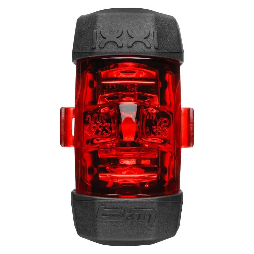 Busch + Müller Ixon Core 2 Sykkellyktesett, Black / red, One Size