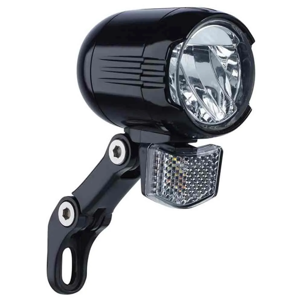 Busch + Müller Led Shiny E-bike 6-48v Frontlys, Black, 300 Lysstyrker