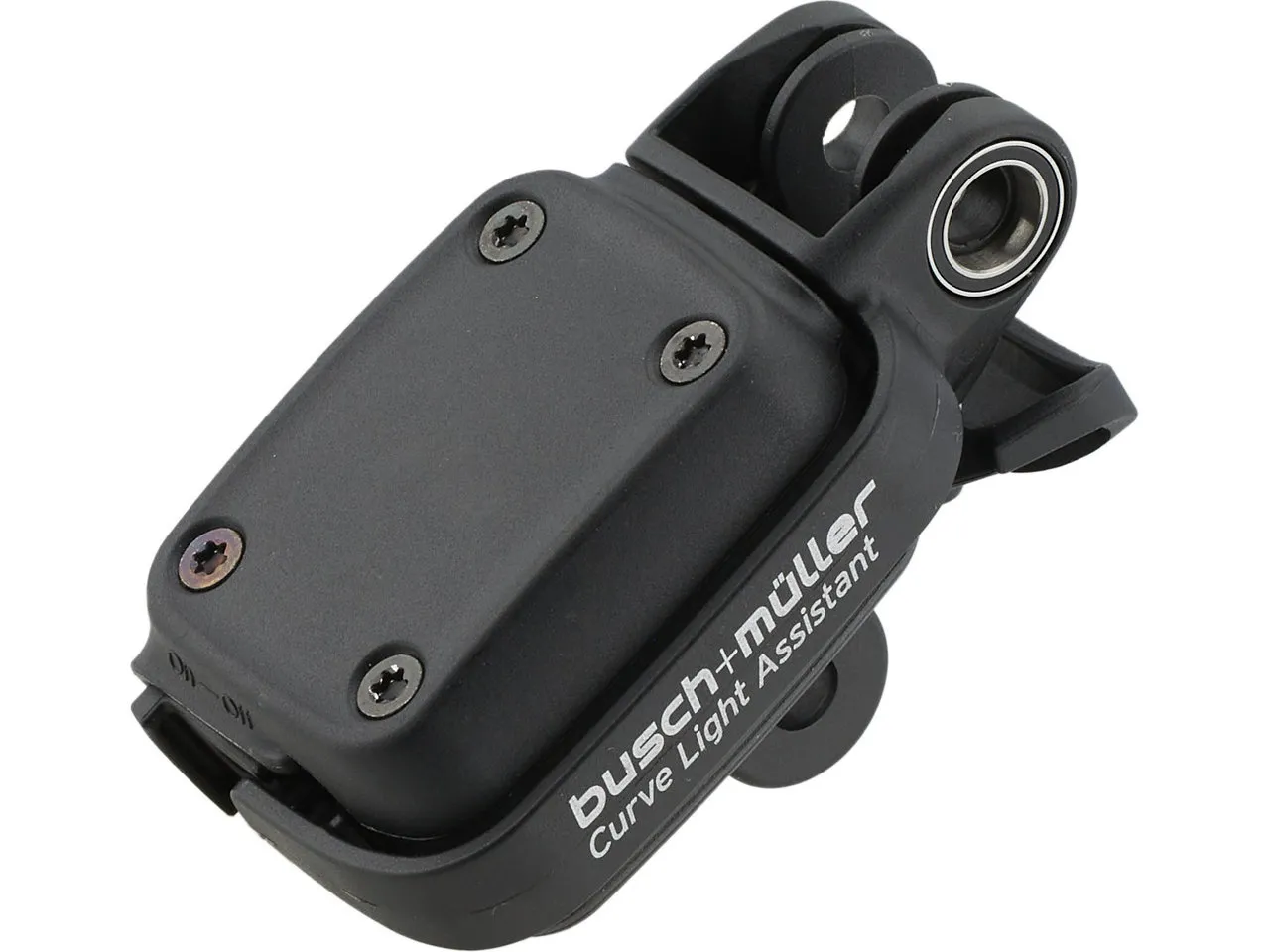 Busch + Müller Leval Kurvenlicht-Assistent für E-Bike-Frontlicht, Black, One Size