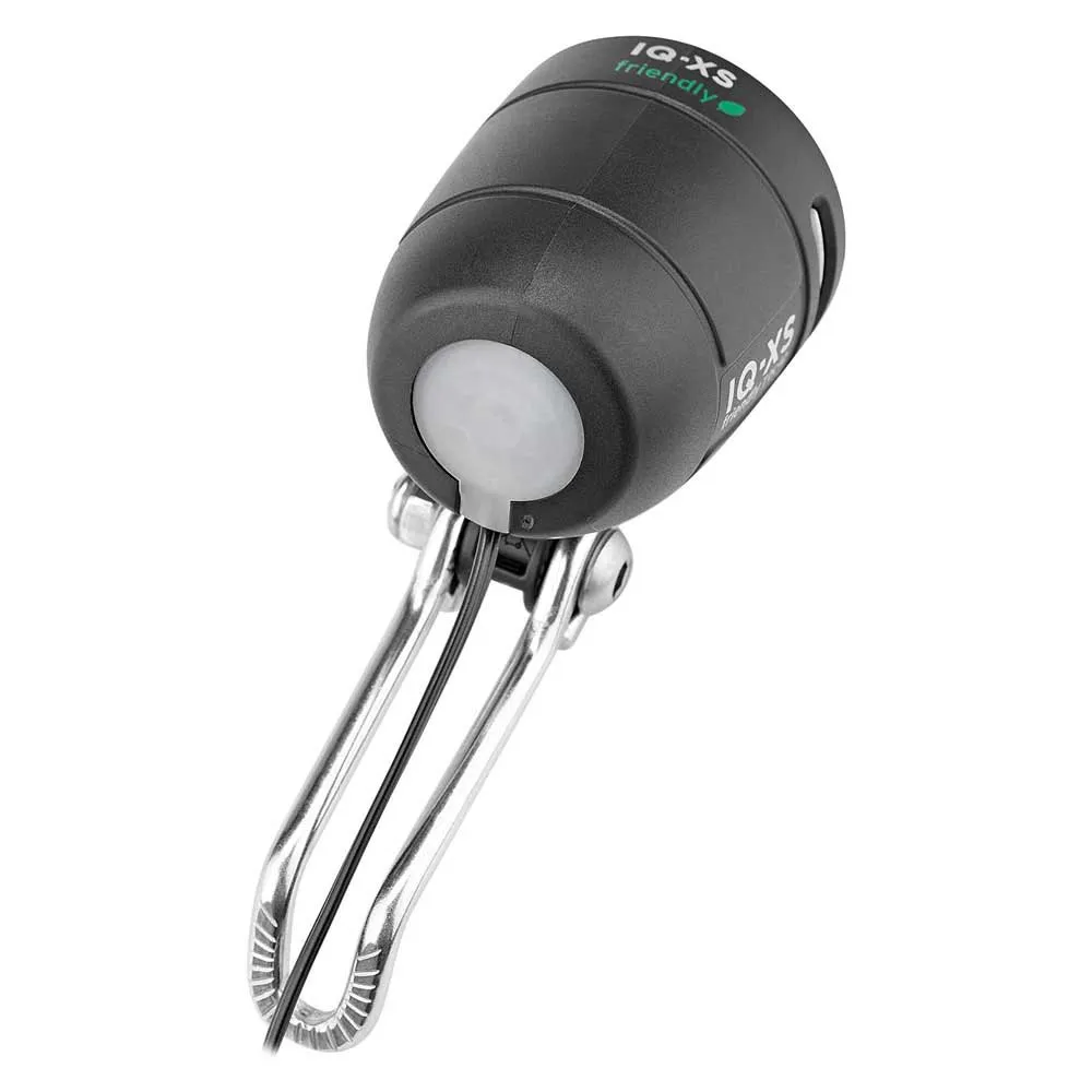 Busch + Müller Lumotec Iq-xs Friendly E Frontlys, Black / silver, One Size Busch + Müller Lumotec Iq-xs Friendly E Frontlys, Black / silver, One Size