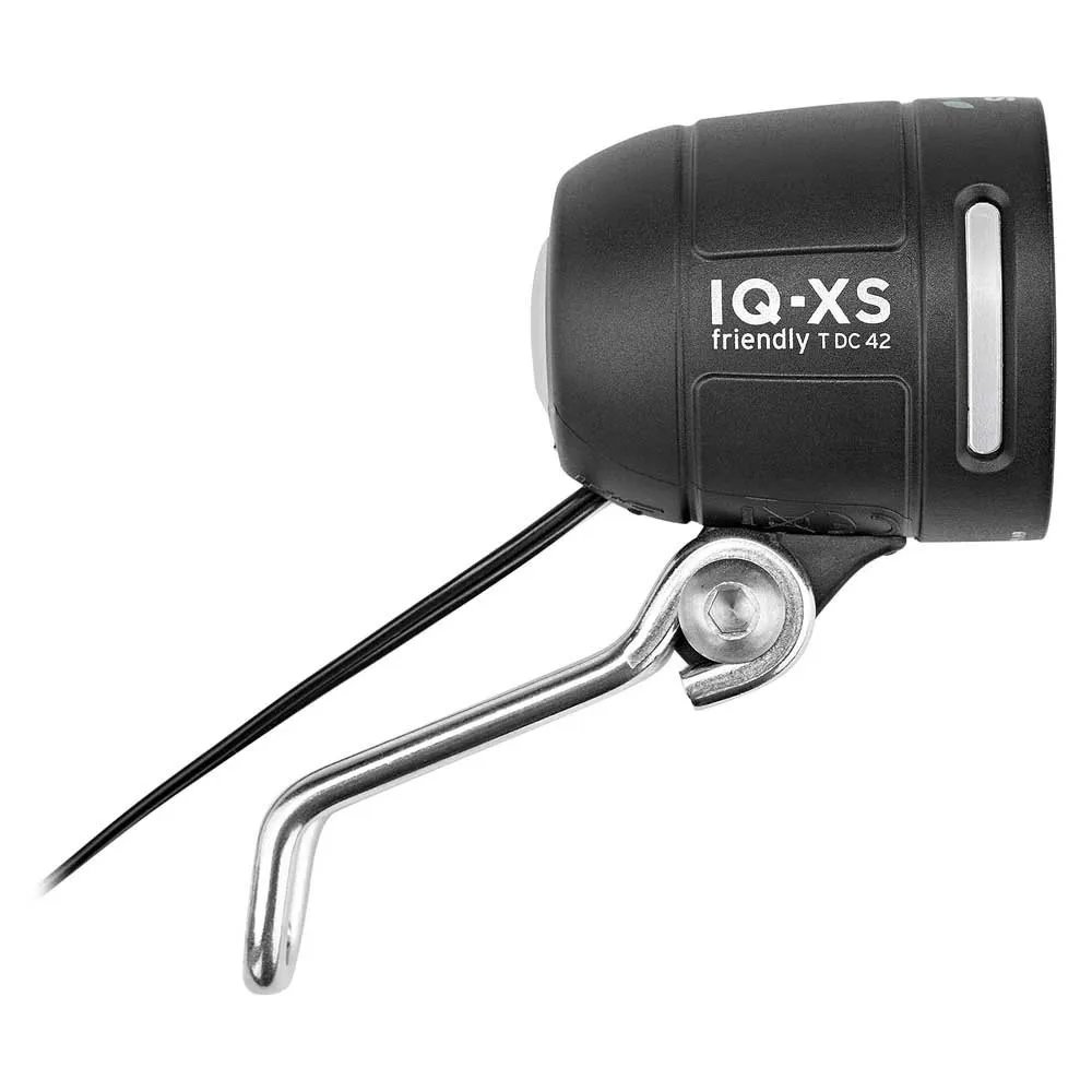 Busch + Müller Lumotec Iq-xs Friendly E Frontlys, Black / silver, One Size Busch + Müller Lumotec Iq-xs Friendly E Frontlys, Black / silver, One Size