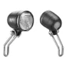 Busch + Müller Lumotec Iq-xs Friendly E Frontlys, Black / silver, One Size
