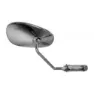 Busch + Müller Race Face Curved Venstre Speil, Black, One Size