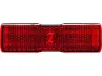 Busch + Müller Reflektor 313/3ZPB für Gepäckträger, Rød, One Size