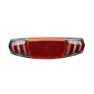 Busch + Müller Toplight Dart E Baklys, Black / red, One Size