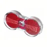 Busch + Müller Toplight Flat S Plus Baklys, Red / clear, One Size