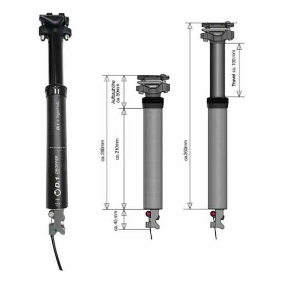 by.schulz D1 Ri T100 Dropper Setepinne by.schulz D1 Ri T100 Dropper Setepinne