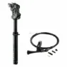by.schulz D2st Rot80 Medium Dropper Setepinne, Black, 400mm, 34.9mm