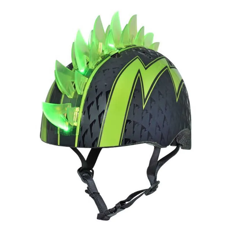 C-preme Bolt Led Usb Byhjelm, Black / green C-preme Bolt Led Usb Byhjelm, Black / green