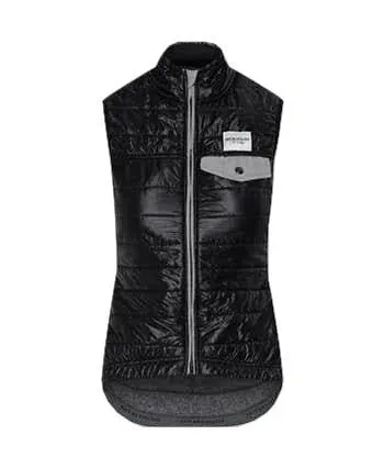 Café Du Cycliste Albertine Women Gilet, Black Café Du Cycliste Albertine Women Gilet, Black