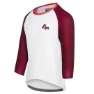 Burgundy/white