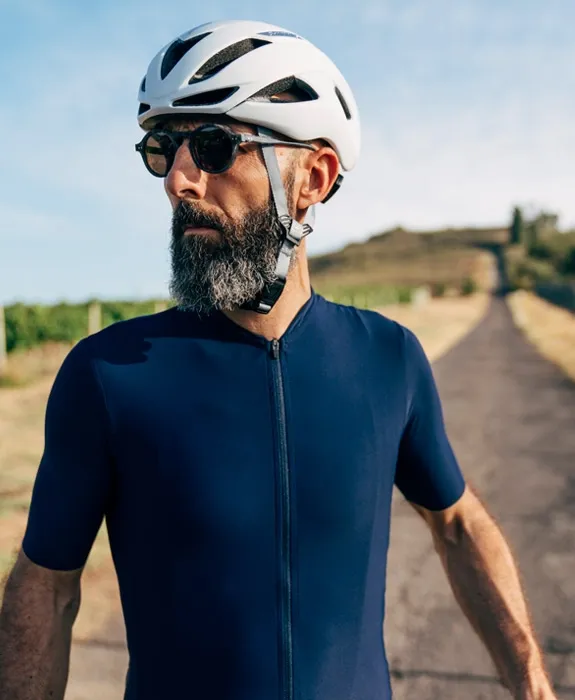 Café Du Cycliste Christine Sykkeltrøye, Sort/hvit
