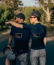 Café Du Cycliste Christine Sykkeltrøye, Sort/hvit
