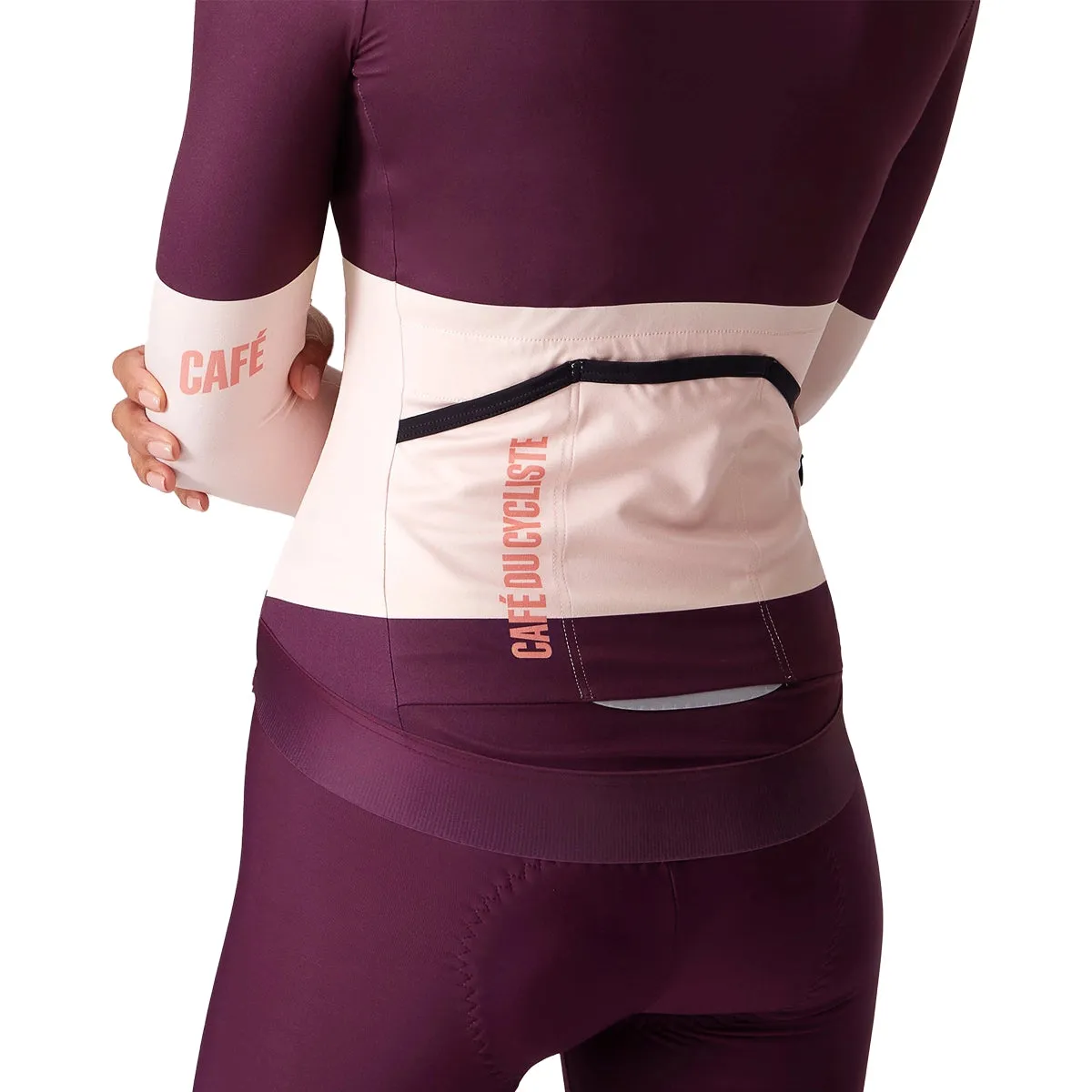 Café Du Cycliste Constance Women Midweight Long Sleeve Jersey