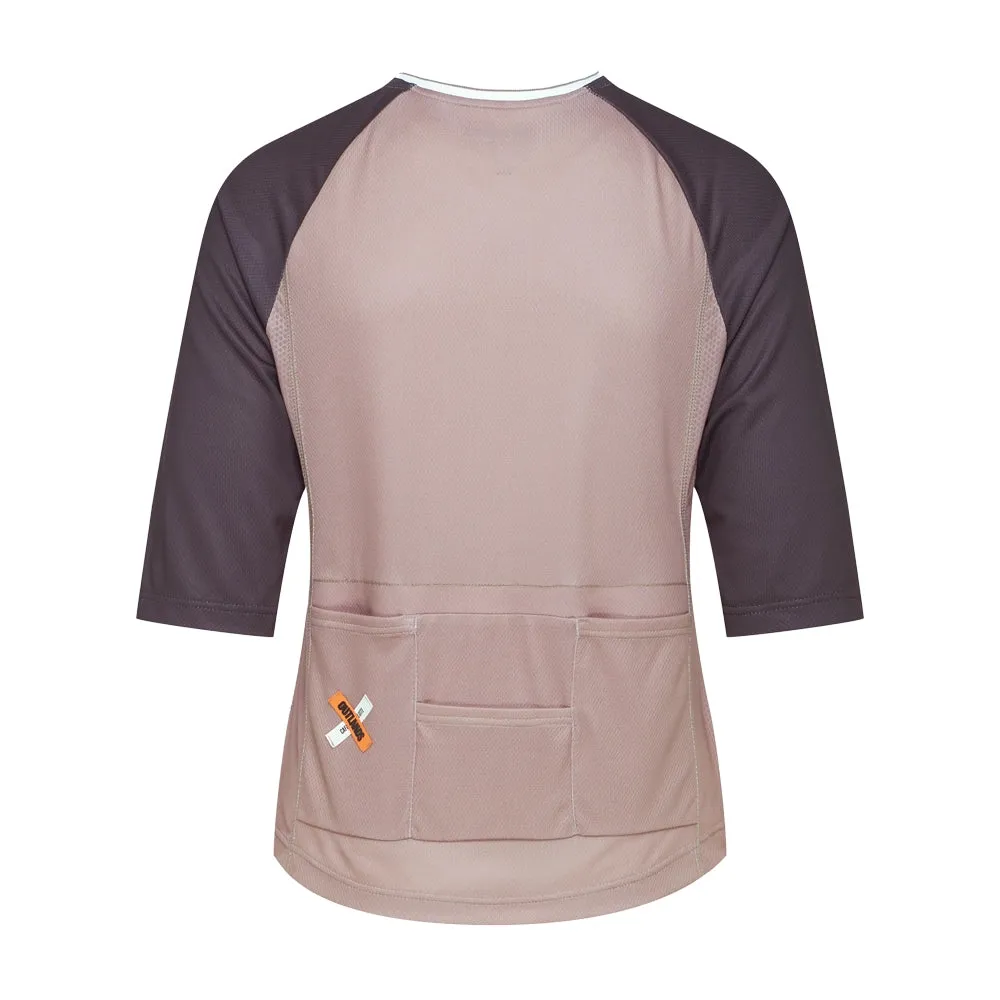 Café Du Cycliste Gravel Cycling Women Jersey Barbara Café Du Cycliste Gravel Cycling Women Jersey Barbara