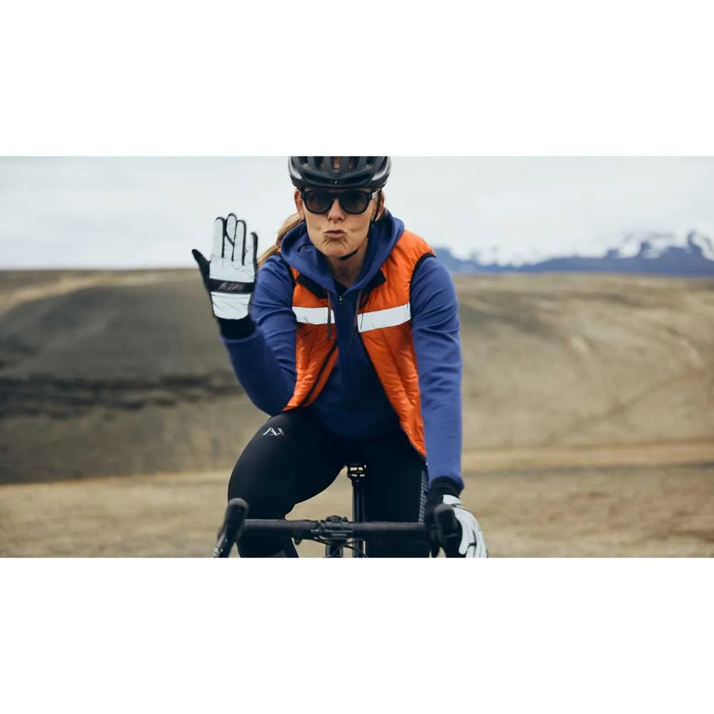 Café Du Cycliste Maya Vest, Neon orange Café Du Cycliste Maya Vest, Neon orange