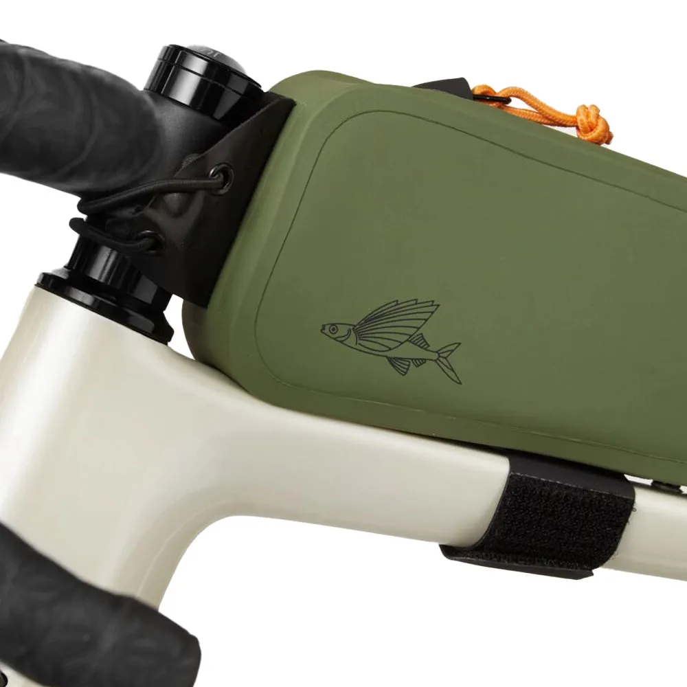 Café Du Cycliste Waterproof Top Tube Bag, Khaki