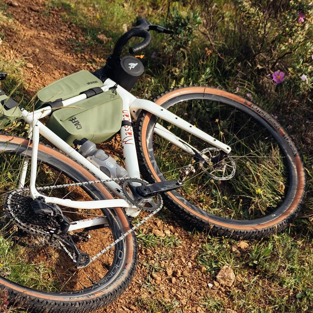 Café Du Cycliste Waterproof Top Tube Bag, Khaki