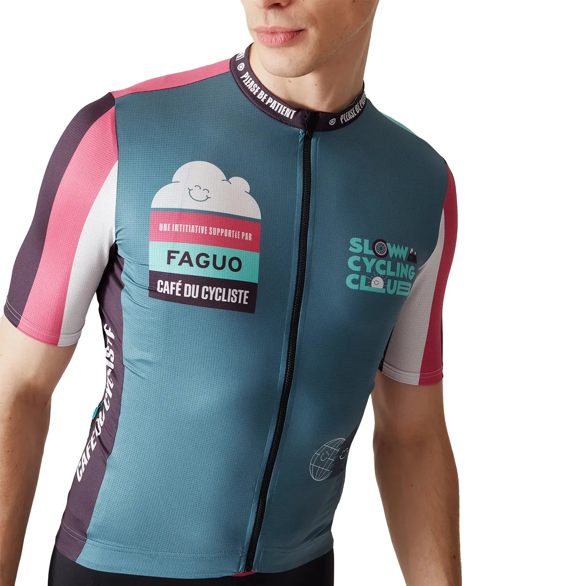 Café Du Cycliste X FAGUO Marius Cycling Jersey Café Du Cycliste X FAGUO Marius Cycling Jersey