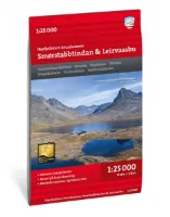 Calazo Høyfjellskart Jotunheimen Smørstabbtindan & Leirvassbu 1:25 000 Calazo Høyfjellskart Jotunheimen Smørstabbtindan & Leirvassbu 1:25 000