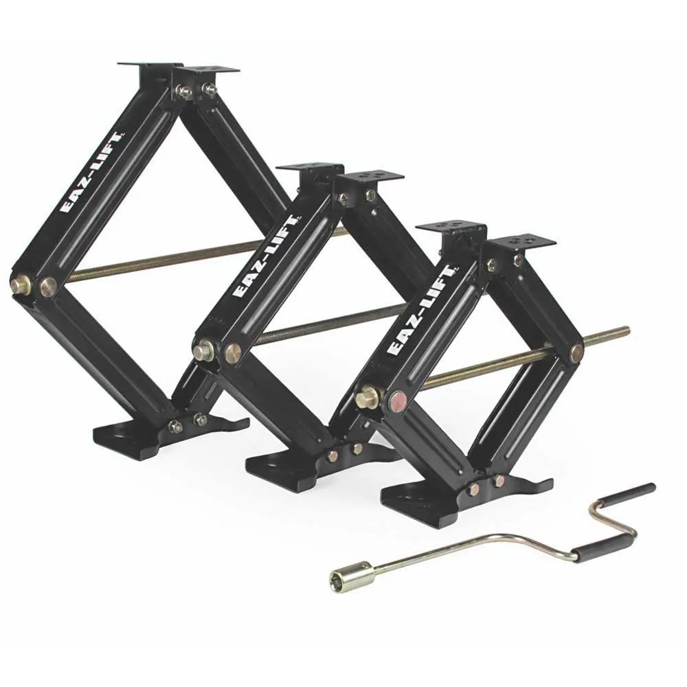 Camco 5000 Lbs Nivellerende Sakseløftere, Black, 60.96cm Camco 5000 Lbs Nivellerende Sakseløftere, Black, 60.96cm