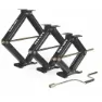 Camco 5000 Lbs Nivellerende Sakseløftere, Black, 60.96cm