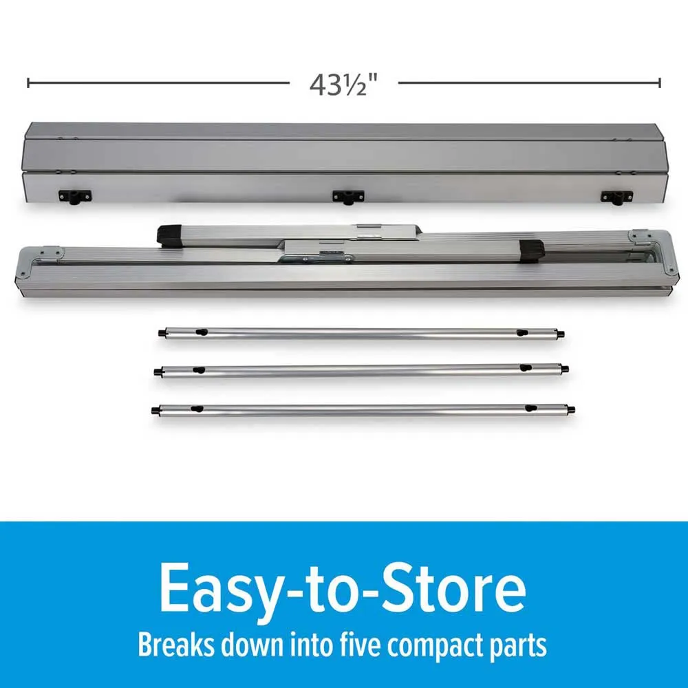 Camco Aluminium Bord, Silver, 109.22 x 68.58 x 71.12cm
