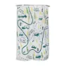 Camco Dusjforheng, White / map design, 172.72 x 137.16cm