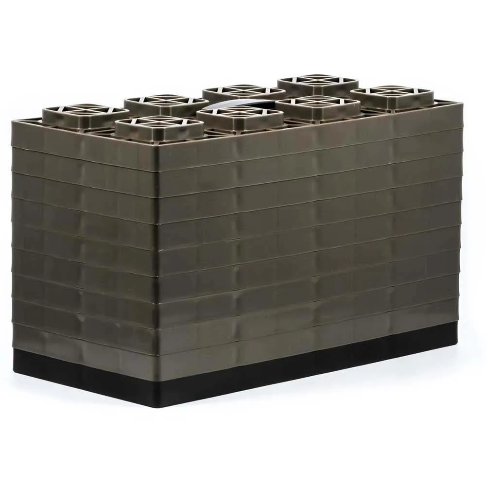 Camco Fasten 4x2 Nivåblokk, Brown, 21.59 x 43.18cm