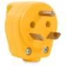 Camco Miniadapter 30a, Yellow, One Size
