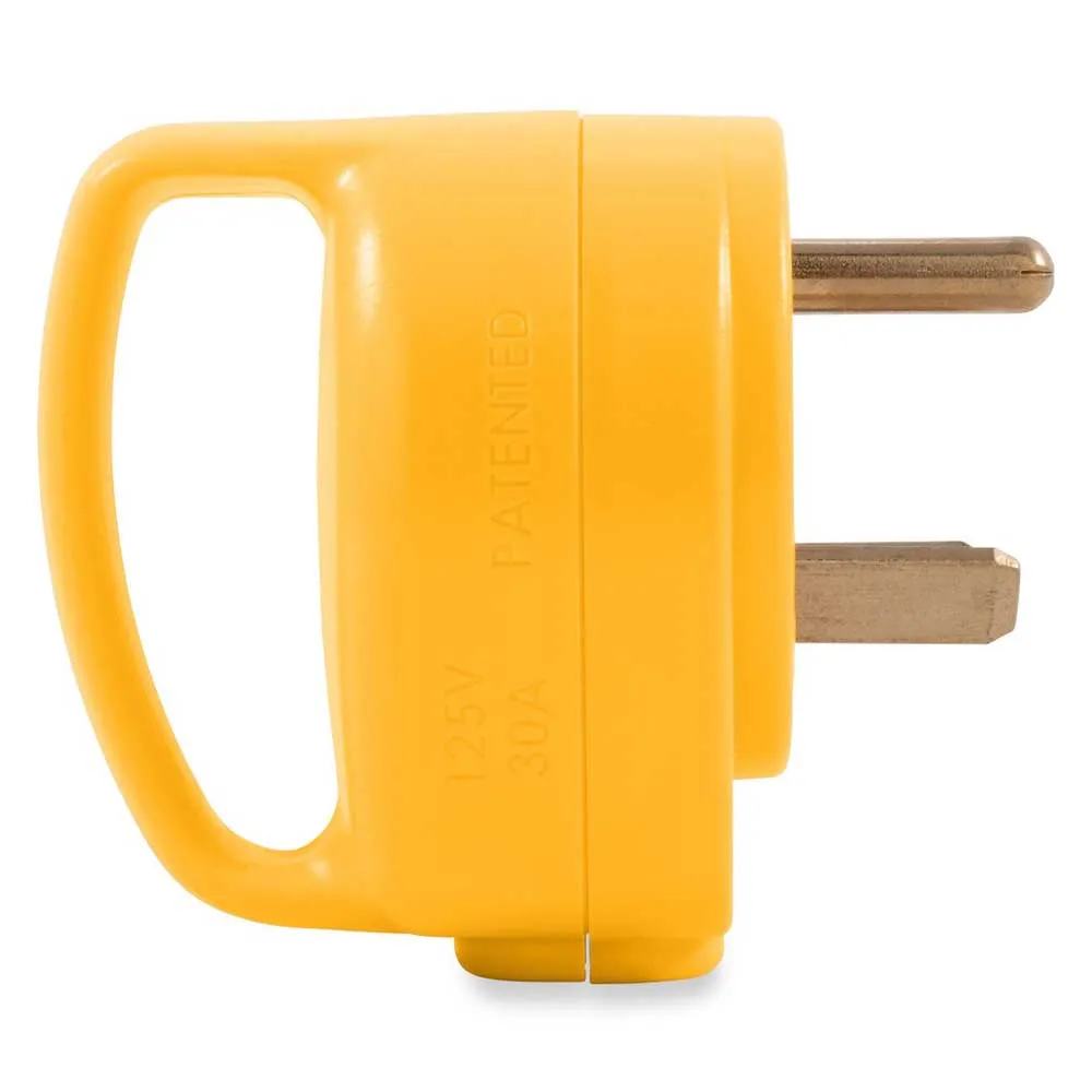 Camco Miniadapter 30a, Yellow, One Size
