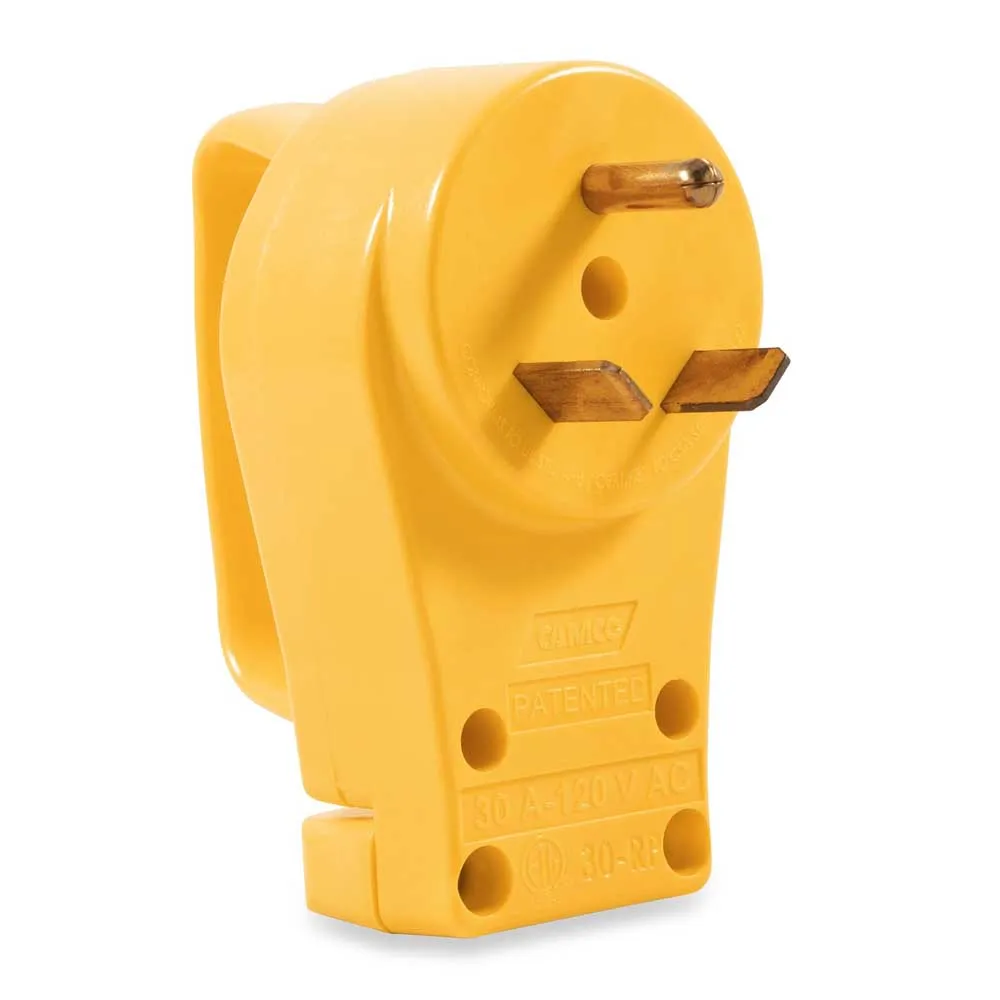 Camco Reservedel Til Elektrisk Støpsel 30a, Yellow, One Size