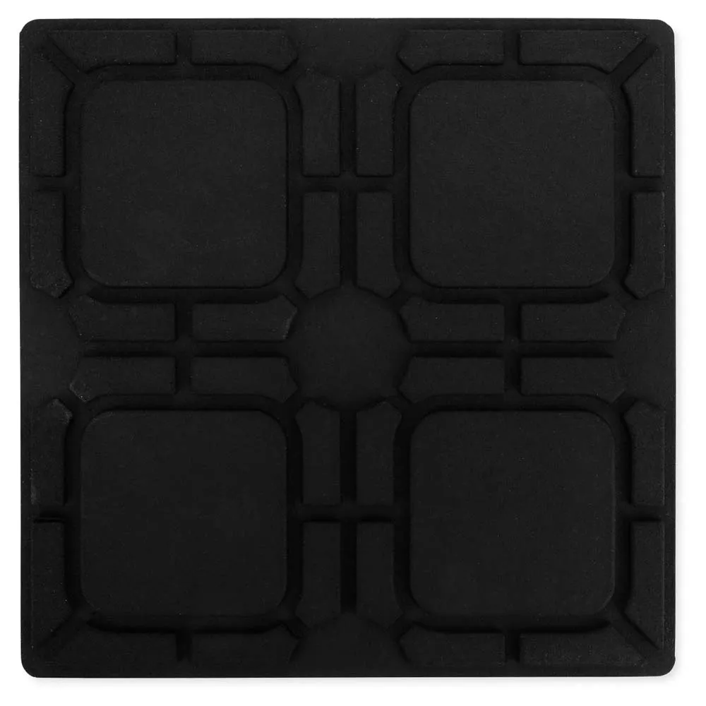 Camco Slippfri Nivåeringspute, Black, 21.59 x 21.59cm