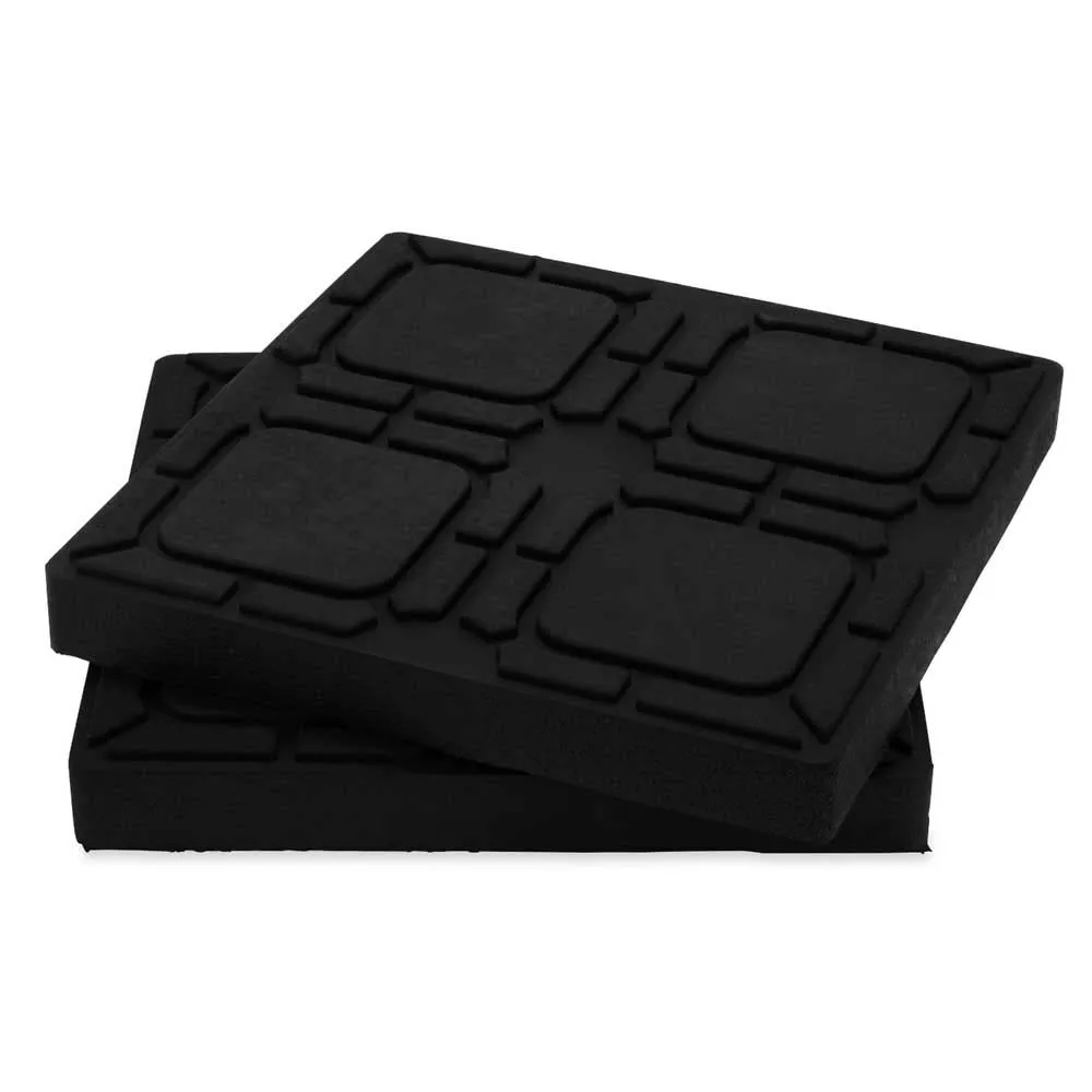 Camco Slippfri Nivåeringspute, Black, 21.59 x 21.59cm