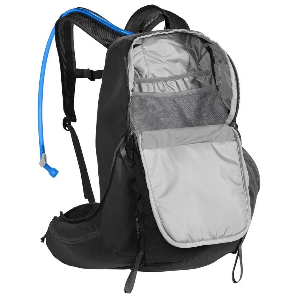 CamelBak Fourteener 26 23l+crux 3l Ryggsekk, Charcoal / koi CamelBak Fourteener 26 23l+crux 3l Ryggsekk, Charcoal / koi