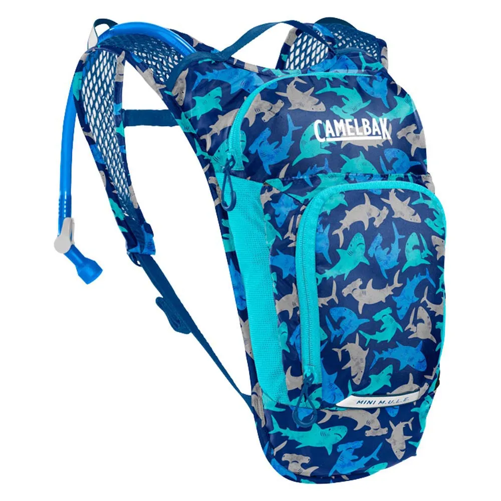 CamelBak Mini Mule Sharks Hydreringssekk 1.5l, Blue, One Size