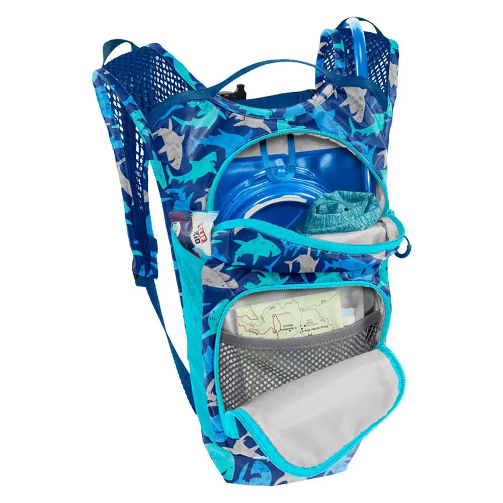 CamelBak Mini Mule Sharks Hydreringssekk 1.5l, Blue, One Size