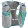CamelBak Ultra Pro 6l+2 Quick Stow Flasks Hydreringsvest For Kvinner, Aqua sea / silver, M