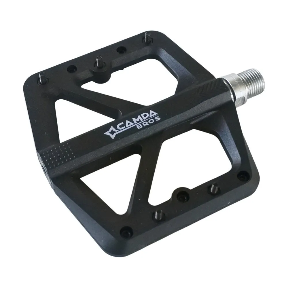 Campa Bros Assault Vi Sykkelpedaler, Black, One Size