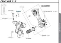 Campagnolo Bakgir Justeringsskruer Campagnolo Bakgir Justeringsskruer