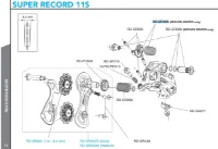 Campagnolo Bakgir Reservedeler Campagnolo Bakgir Reservedeler