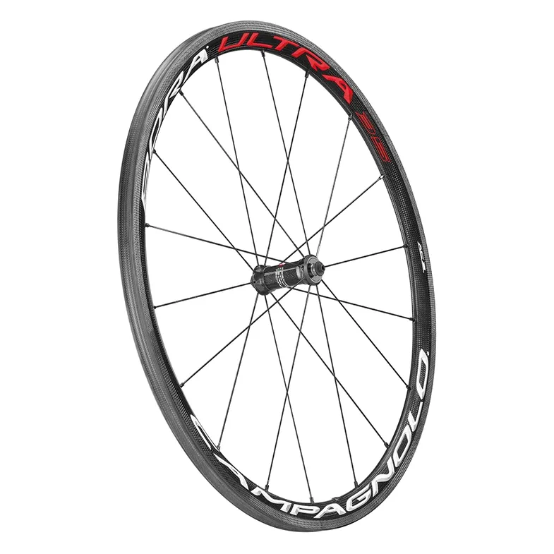 Campagnolo Bora Ultra 35 Hjulsett, White / red, 9 x 100 / 10 x 130mm, Campagnolo