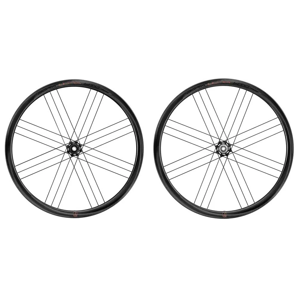 Campagnolo Bora Ultra Wto 33 Disc Tubeless Landeveishjulsett Campagnolo Bora Ultra Wto 33 Disc Tubeless Landeveishjulsett