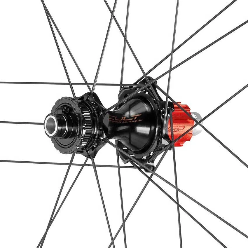 Campagnolo Bora Ultra Wto 45 Team Edition C23 Cl Disc Tubeless Landeveishjulsett, Black, 12 x 100/12 x 142mm, Shimano/Sram HG Campagnolo Bora Ultra Wto 45 Team Edition C23 Cl Disc Tubeless Landeveishjulsett, Black, 12 x 100/12 x 142mm, Shimano/Sram HG