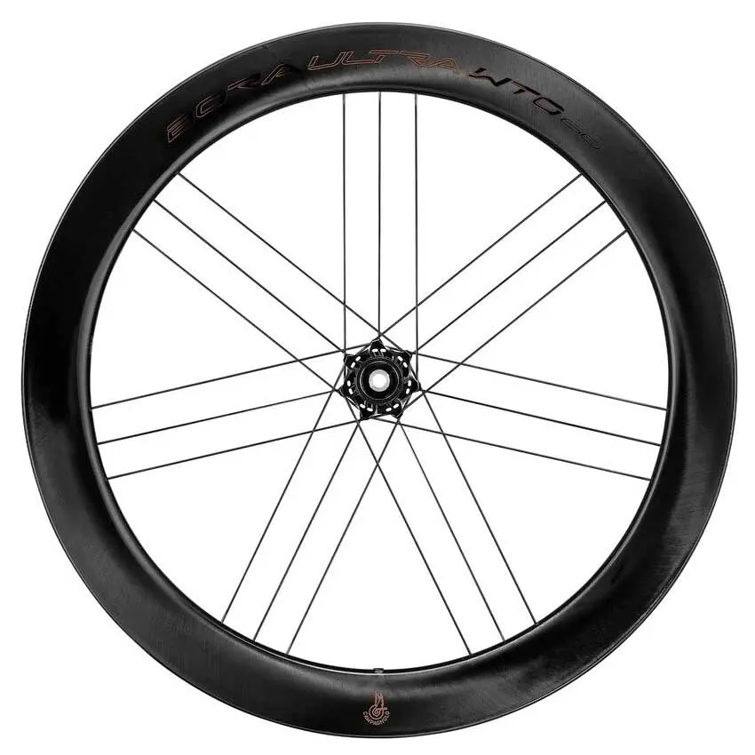Campagnolo Bora Ultra Wto 60 C23 Cl Disc Tubeless Forhjul For Landeveissykkel, Black, 12 x 100mm Campagnolo Bora Ultra Wto 60 C23 Cl Disc Tubeless Forhjul For Landeveissykkel, Black, 12 x 100mm