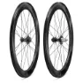 Campagnolo Bora Ultra Wto 60 Cl Disc Tubeless Landeveishjulsett, Black, 12 x 100/12 x 142mm, Campagnolo N3W