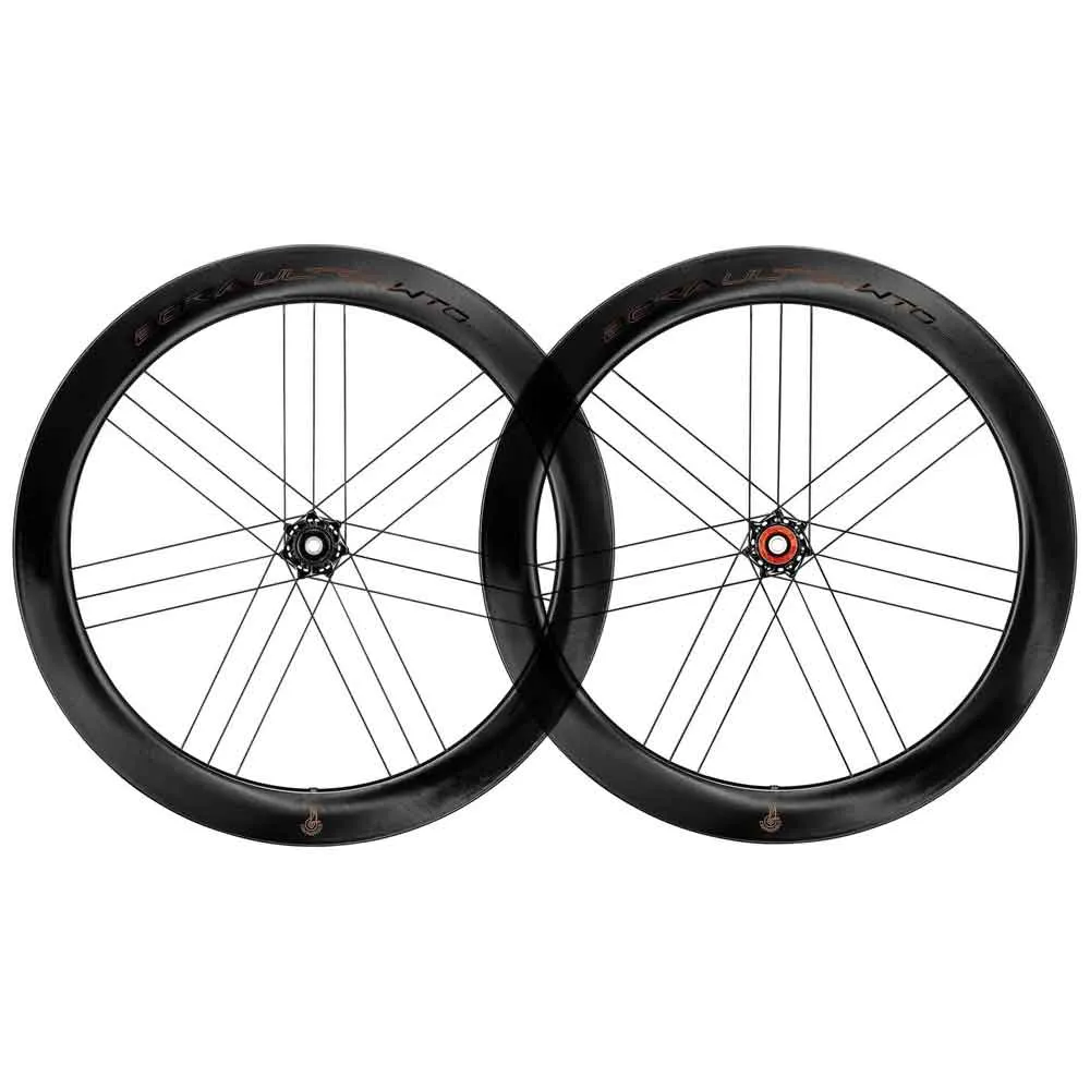 Campagnolo Bora Ultra Wto C23 60 Disc Tubeless 2-way Fit™ Landeveishjulsett Campagnolo Bora Ultra Wto C23 60 Disc Tubeless 2-way Fit™ Landeveishjulsett