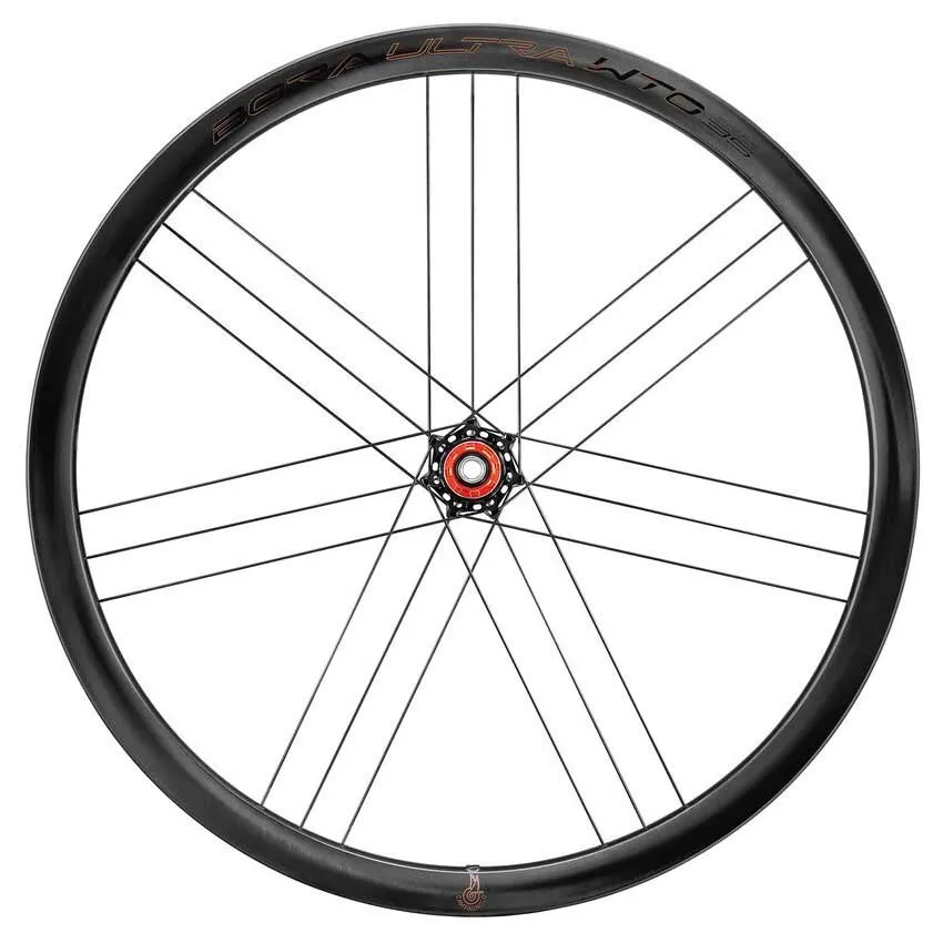 Campagnolo Bora Ultra Wto Db 35 C23 2wf Cl Disc Tubeless Landeveissykkelens Bakhjul, Black, 12 x 142mm, Campagnolo Campagnolo Bora Ultra Wto Db 35 C23 2wf Cl Disc Tubeless Landeveissykkelens Bakhjul, Black, 12 x 142mm, Campagnolo