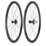 Campagnolo Bora Wto 33 Cl Disc Tubeless Landeveishjulsett, Black, 12 x 100/12 x 142mm, Campagnolo